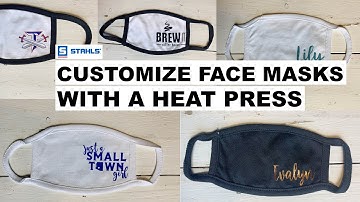 How to Heat Press a Face Mask from LAT Apparel