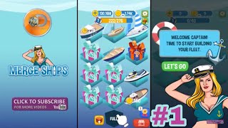 Merge Ships: Boats Cruisers Battleships and More | Part 1 | Gameplay (Android & iOS) screenshot 5
