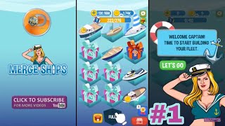 Merge Ships: Boats Cruisers Battleships and More | Part 1 | Gameplay (Android & iOS) screenshot 3