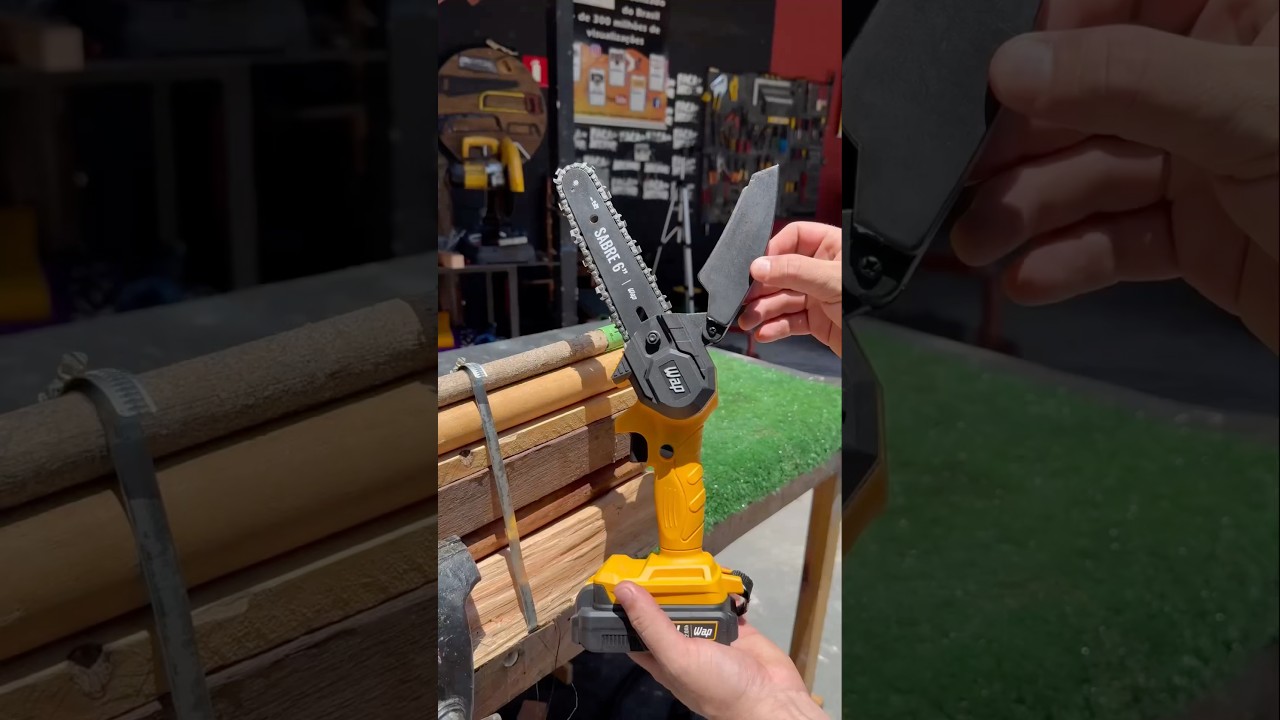 A Motosserra de Sabre 6” da @wap É Tudo Isso Mesmo? Testamos ao Limite 