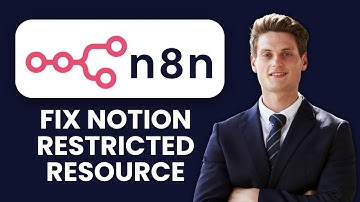 How to Fix n8n Notion Restricted Resource ⚙️ Share Database with Integration and Restore Access
