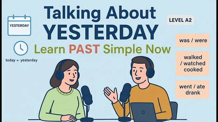 Learn English by Talking About Your Day – Past Tense Made Easy | A1-A2 Beginner | English Podcast