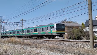 JR東日本E231系1000番台 上野東京ライン 普通 熱海行 JR高崎線 熊谷～籠原