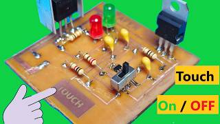 New İdea / How to Make  Capacitive Touch On/Off Circuit #zaferyildiz by ZAFER YILDIZ 13,853 views 3 weeks ago 5 minutes, 57 seconds