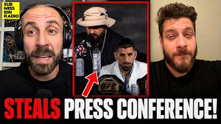REACTION: Josh Hokit JUST STOLE Press Conference, Went Off on Ilia, Topuria SHOVES Gaethje