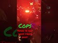 Cops at the Detroit street races downriver cruise party
