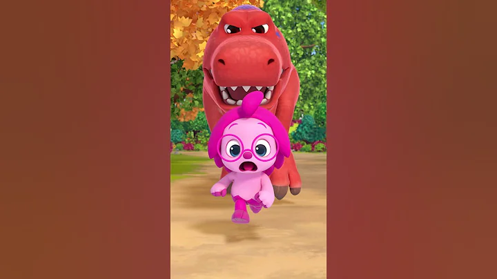 Hogi and Dinosaur's Colorful Race  #colors #hogi