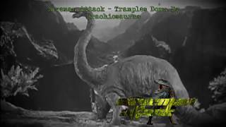 Caveman Attack - Trampled Down By Brachiosaurus