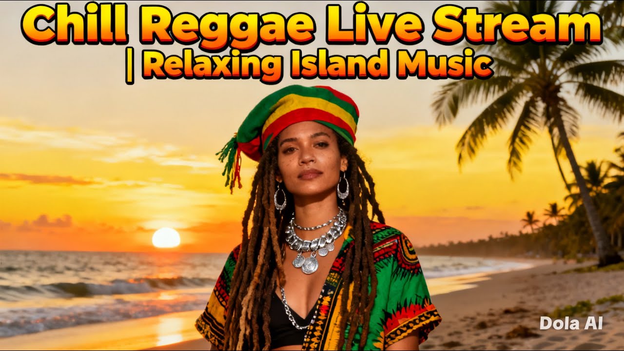 Relaxing Reggae Live 🌴 Feel Good Island Vibes All Day - YouTube
