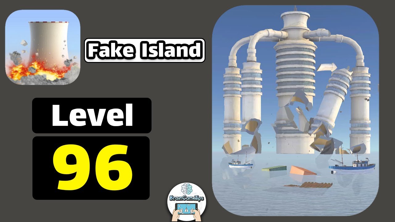 Fake Island: Demolish! - Level 96 Walkthrough