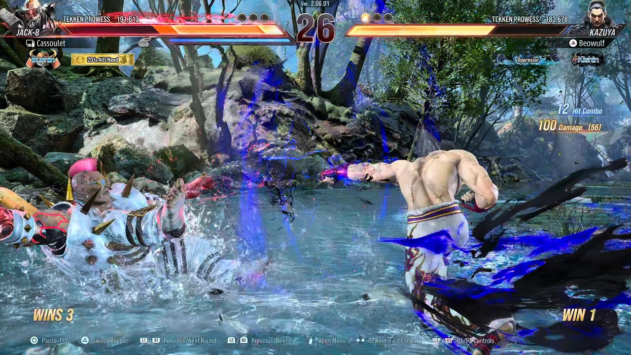 Tekken 8 | Kazuya vs Jack 8 3 | Triple Electric Bound