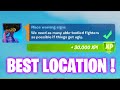 Place warning signs Fortnite