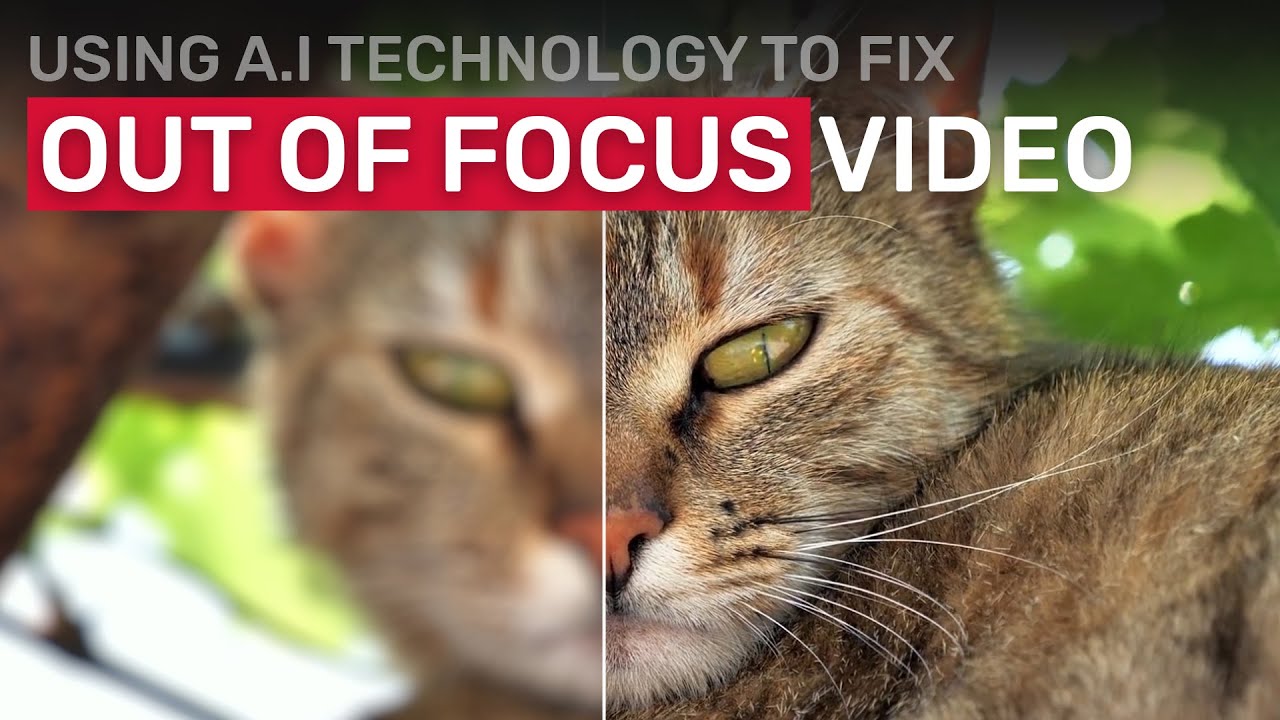 How To Fix Low Quality Footage With Sharpen AI NO Premiere Pro or