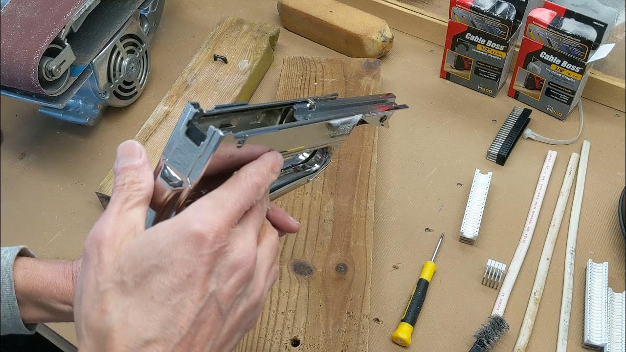 PowerFast (Desa) strap/cable gun, S1214 staple replace ment, staple