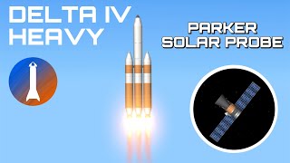 Delta IV Heavy / Parker Solar Probe in SpaceFlight Simulator | SFS |