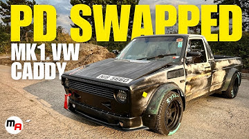 EPIC PD130 SWAPPED MK1 VW CADDY - TOTALLY BUILT NOT BOUGHT BUILD