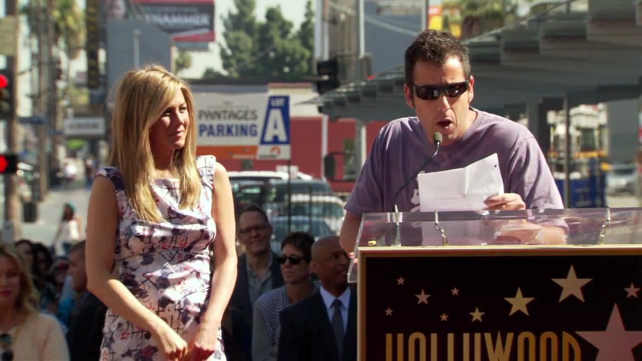 Adam Sandler's Speech to Jennifer Aniston - Hollywood Walk ...