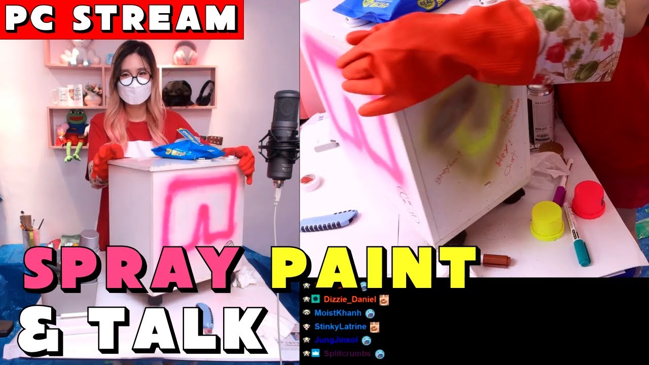 [June 3rd, '20] Spray paint & Talk - PC stream - YouTube