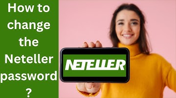 how to change neteller password|neteller password change|how to reset neteller password