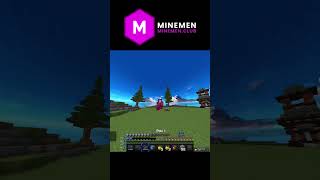 #Shorts#マイクラ #minecraft #pvpサーバー#minemen #builduhc　あぶねぇ