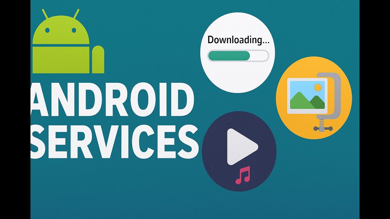 31. Android Services Explained | Foreground, Background & Bound ...