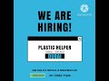 || Hiring UAE | #plastic #jobsearch #jobs #cipet #uaejobs #gulf #plastic