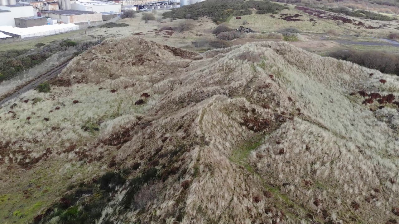 Shore Compound drone flyover