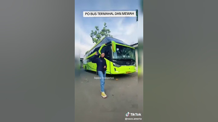 TOP 5 Bus termewah dan termahal se-Indonesia