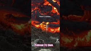 Professor Fry Show. Marshmallow Lava. #science #family #stem #familytime