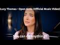First Time Reaction To Lucy Thomas - Open Arms (Official Music Video).