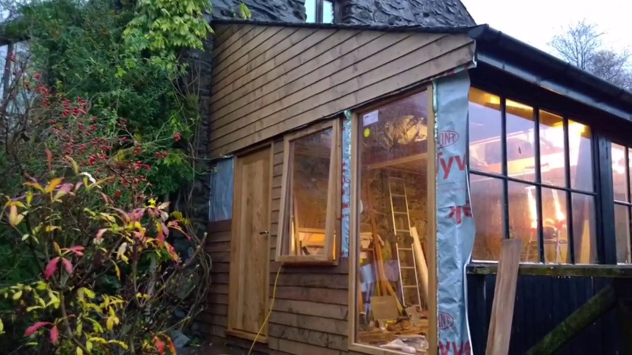 renovating a shed! - YouTube
