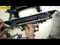 सिलाई मशीन रिपेरिंग।Sewing machine disassembling and reassembling