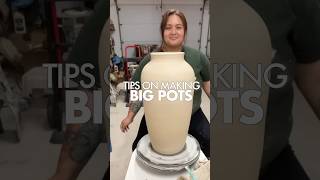 BIG pot series. Part 1: Centering #ceramic #clay #pottery