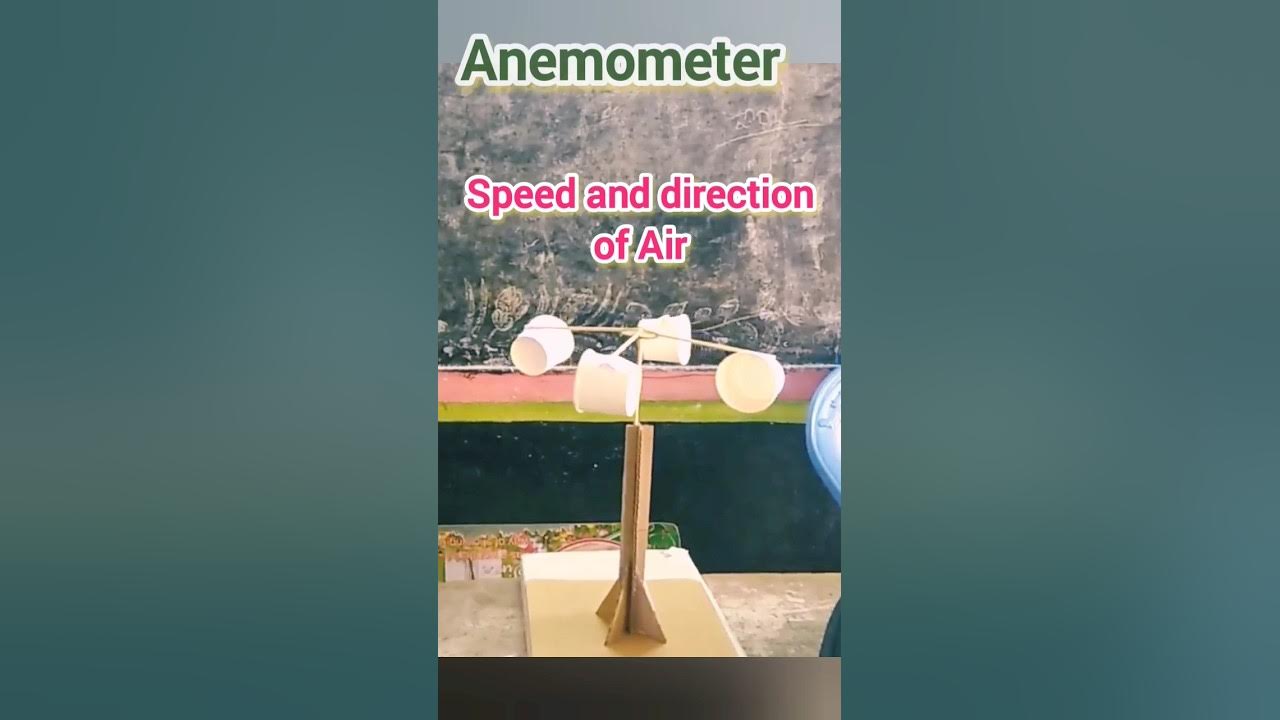 Anemometer making anemometer speed direction YouTube