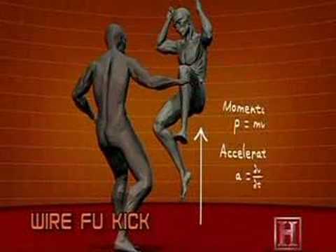 Human Weapon Kung Fu - Wire Fu Kick