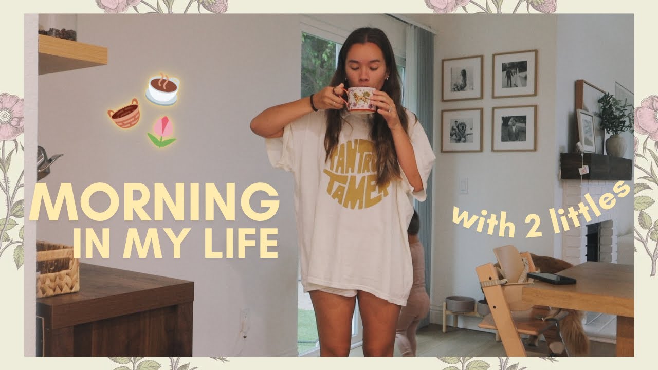 Sham Daily Routine MORNING ROUTINE as a SAHM of two | *realistic &... tough* - YouTube