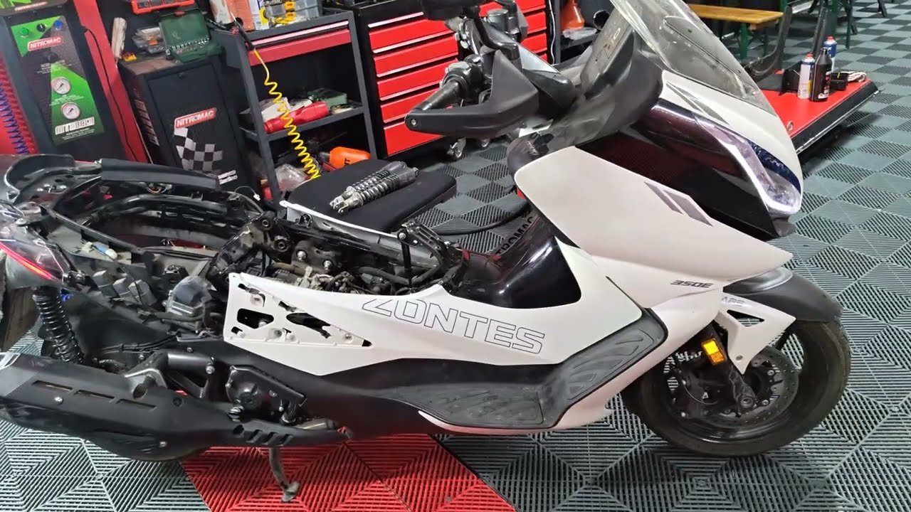 Zontes Şase Sağlamlığı #zontes #350e #scooter #delieminn 