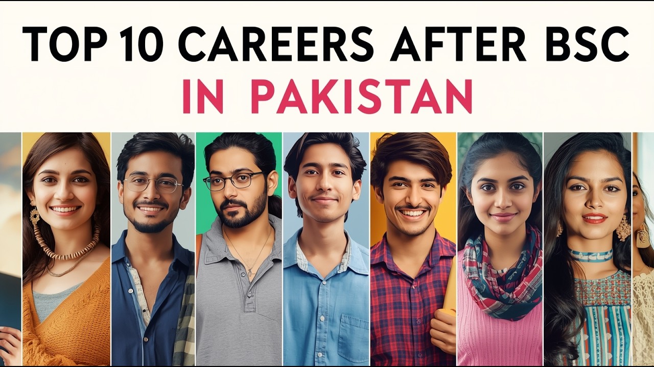 Top 10 Careers After BSc in Pakistan 2025 | Best Jobs, Salary & Scope