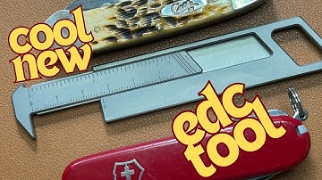 EDC POCKET CALIPERS!!  MecArmy RU01 Titanium