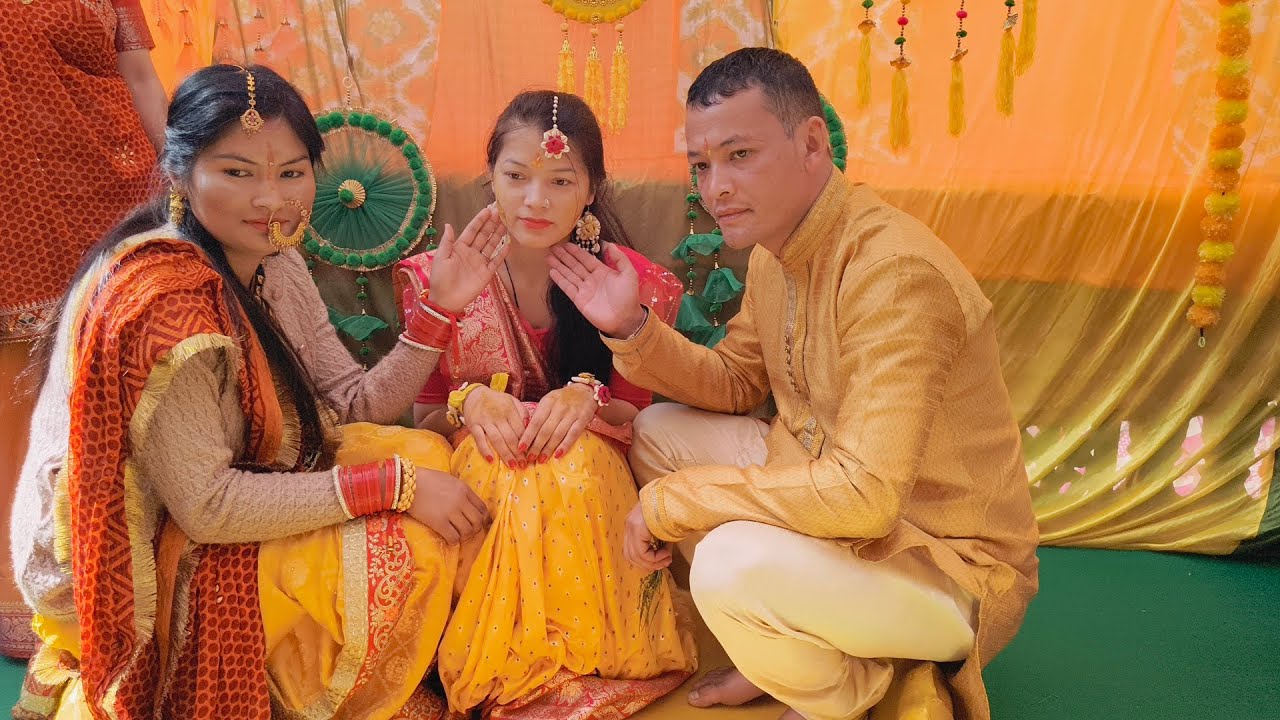 Haldi ceremony 😊☺️@Roshanivlogs-i6g 