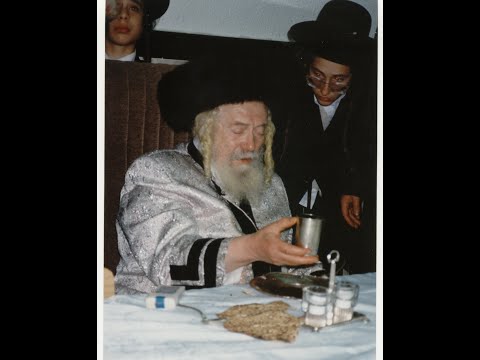 הרה''ק מקרעטשניף בברית  לנכדו