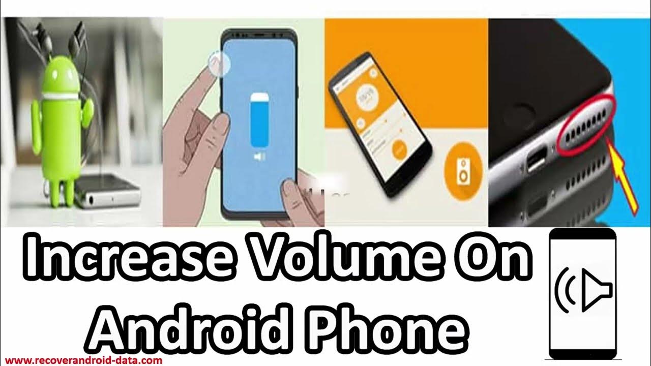 How to increase volume on android phone youtube