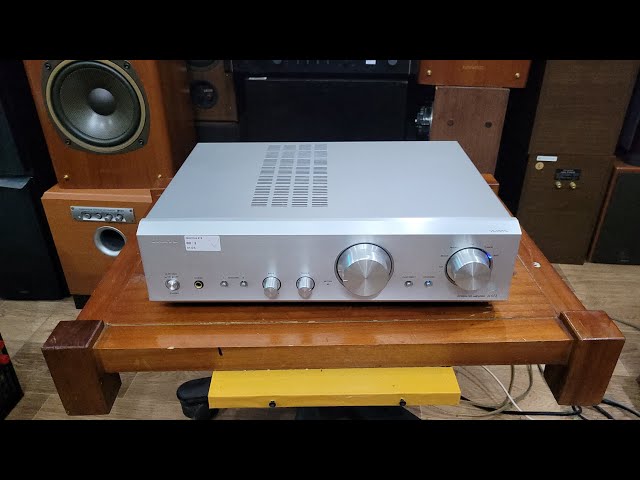 The Onkyo A973 amplifier is ideal for pairing with mid-range audio