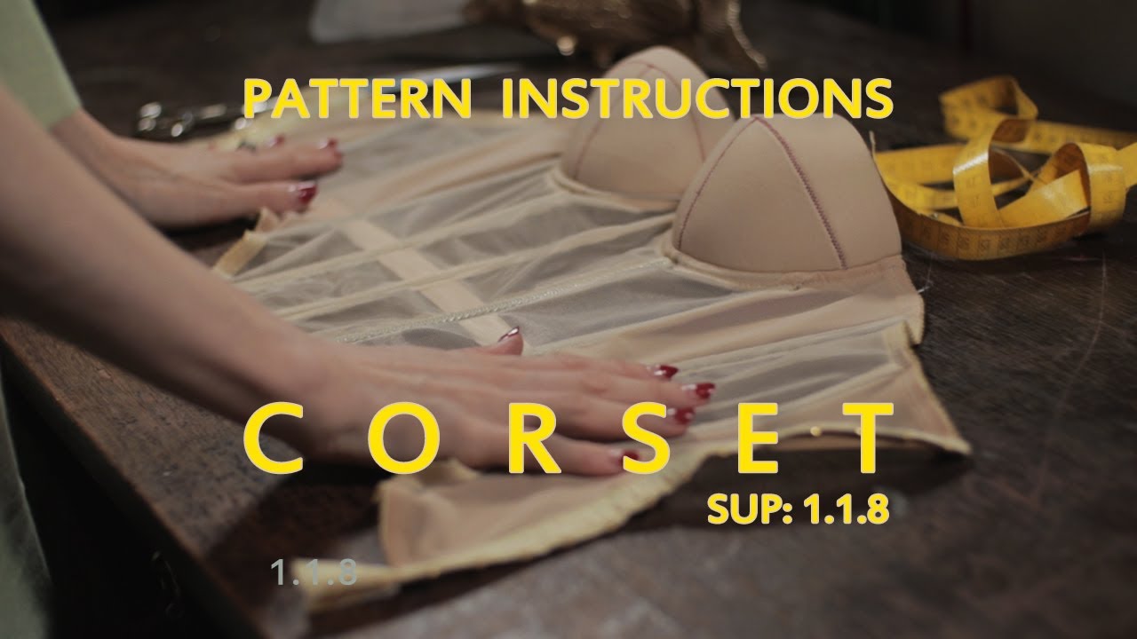 Pattern instructions & mockup sup. 1.1.8