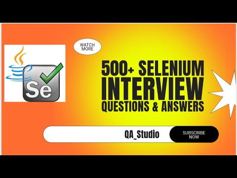Selenium Interview Questions and Answers 500+ - YouTube