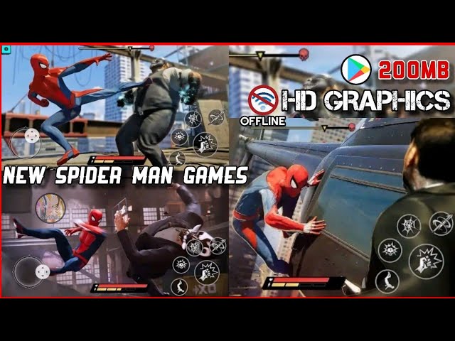 NEW SPIDER MAN GAMES /FOR ANDROID/  HEREOS FIGHTING class=