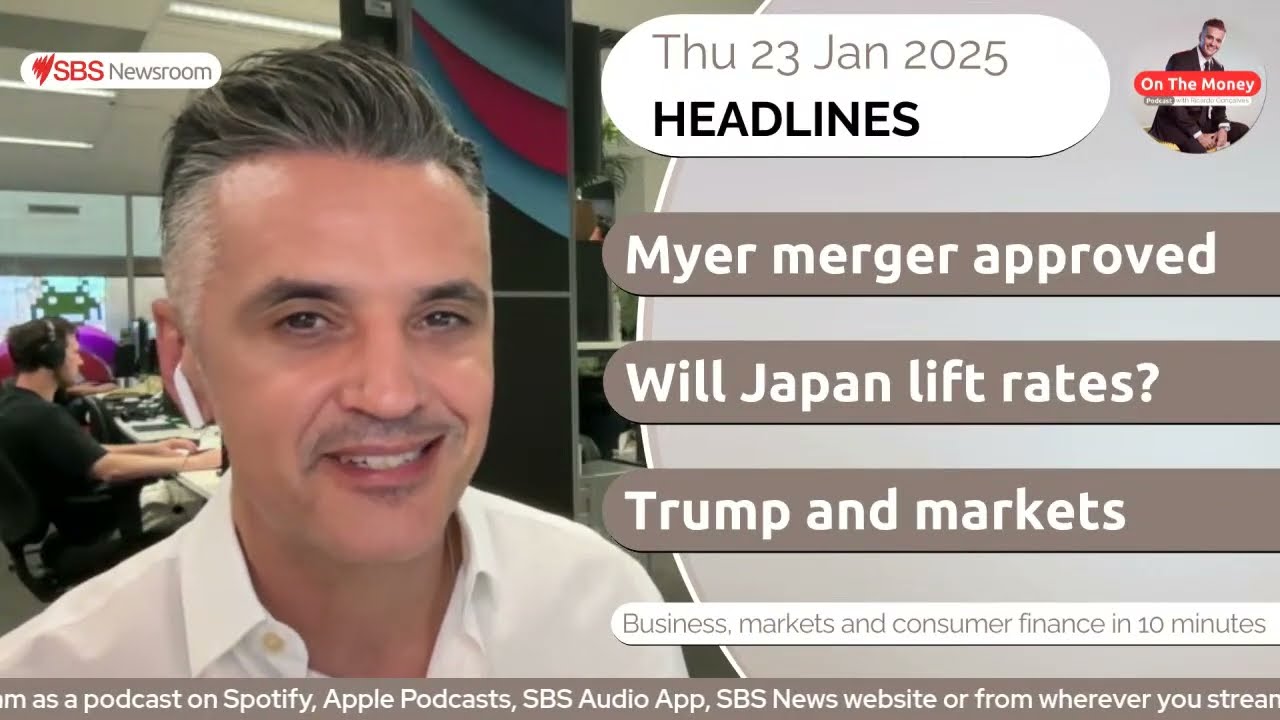 Myer merges with some Preimer brands & will another Bank of Japan rate rise spook markets?