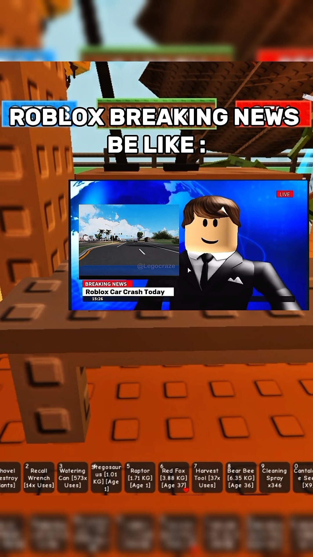 Roblox Breaking News IN GROW A GARDEN Growagarden Roblox Shorts Oardefault 