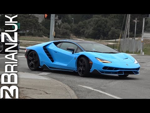 Blu Cepheus Lamborghini Centenario