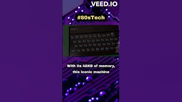 The Sinclair ZX Spectrum 48k: A legendary 80s microcomputer